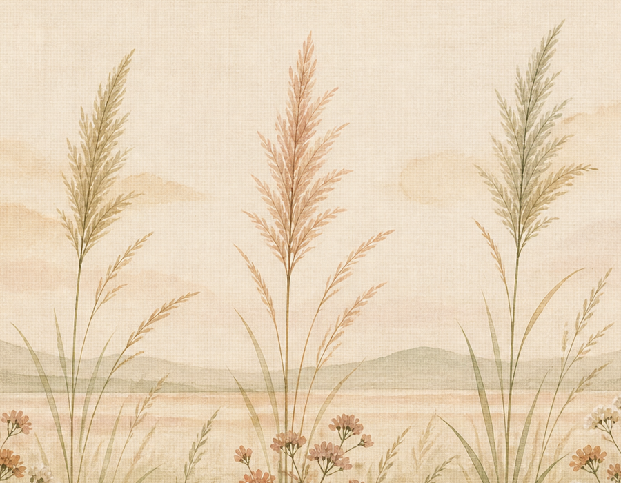 Sage Meadow Wallpaper Mural product view