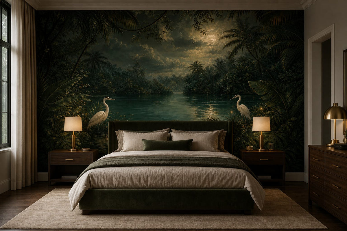 Sage Midnight Wallpaper Mural product view