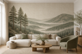 Sage Misty Wallpaper Mural