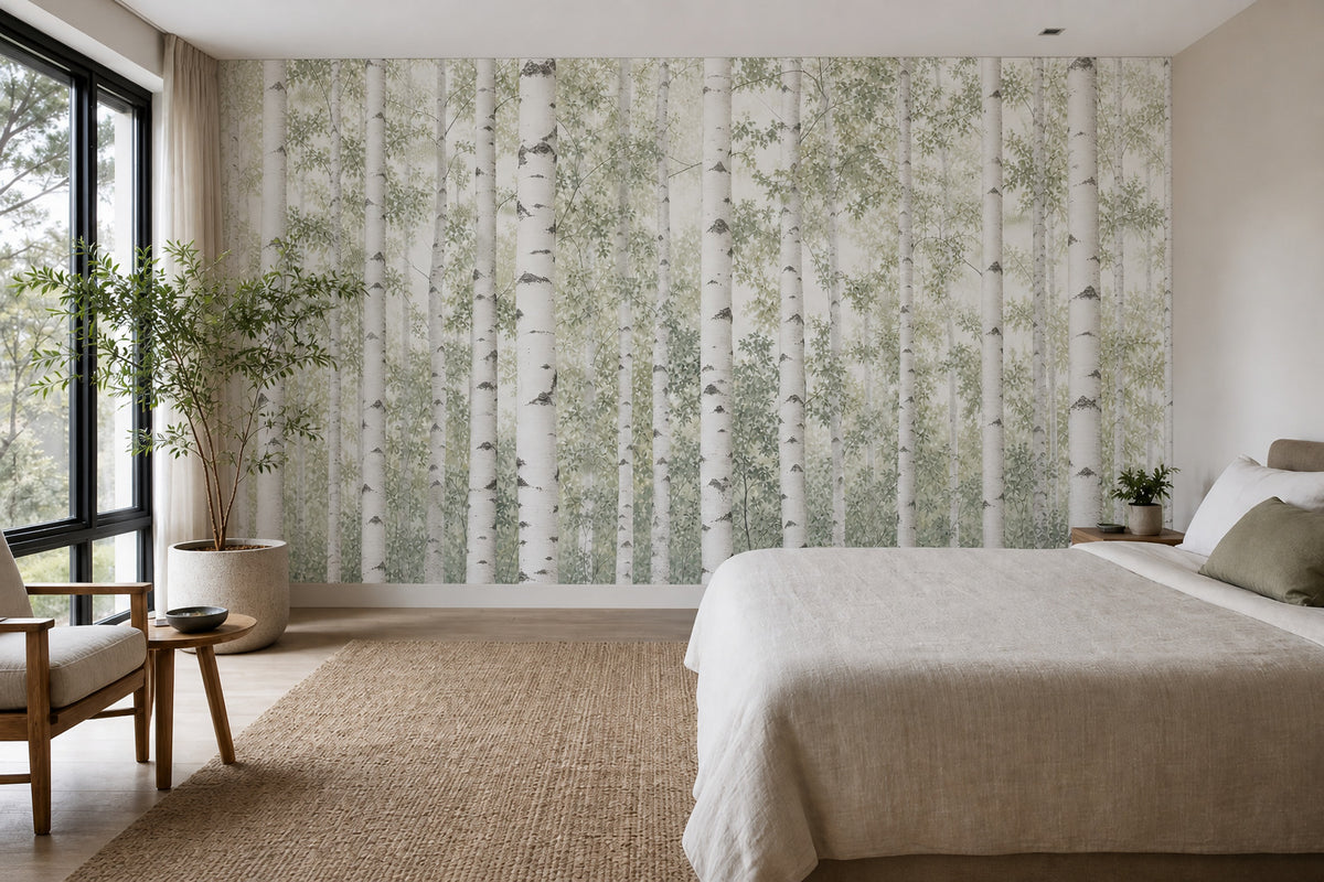 Sage Northern Wallpaper Mural product view