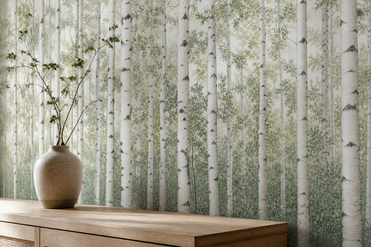 Sage Northern Wallpaper Mural product view