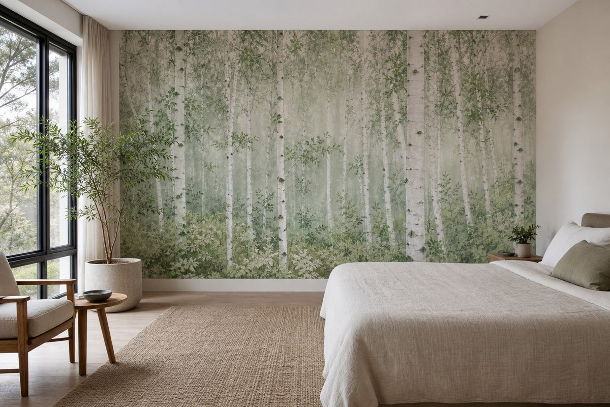 Sage Northern Wallpaper Mural product view