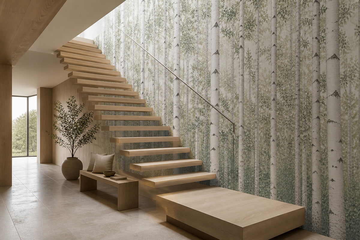 Sage Northern Wallpaper Mural product view