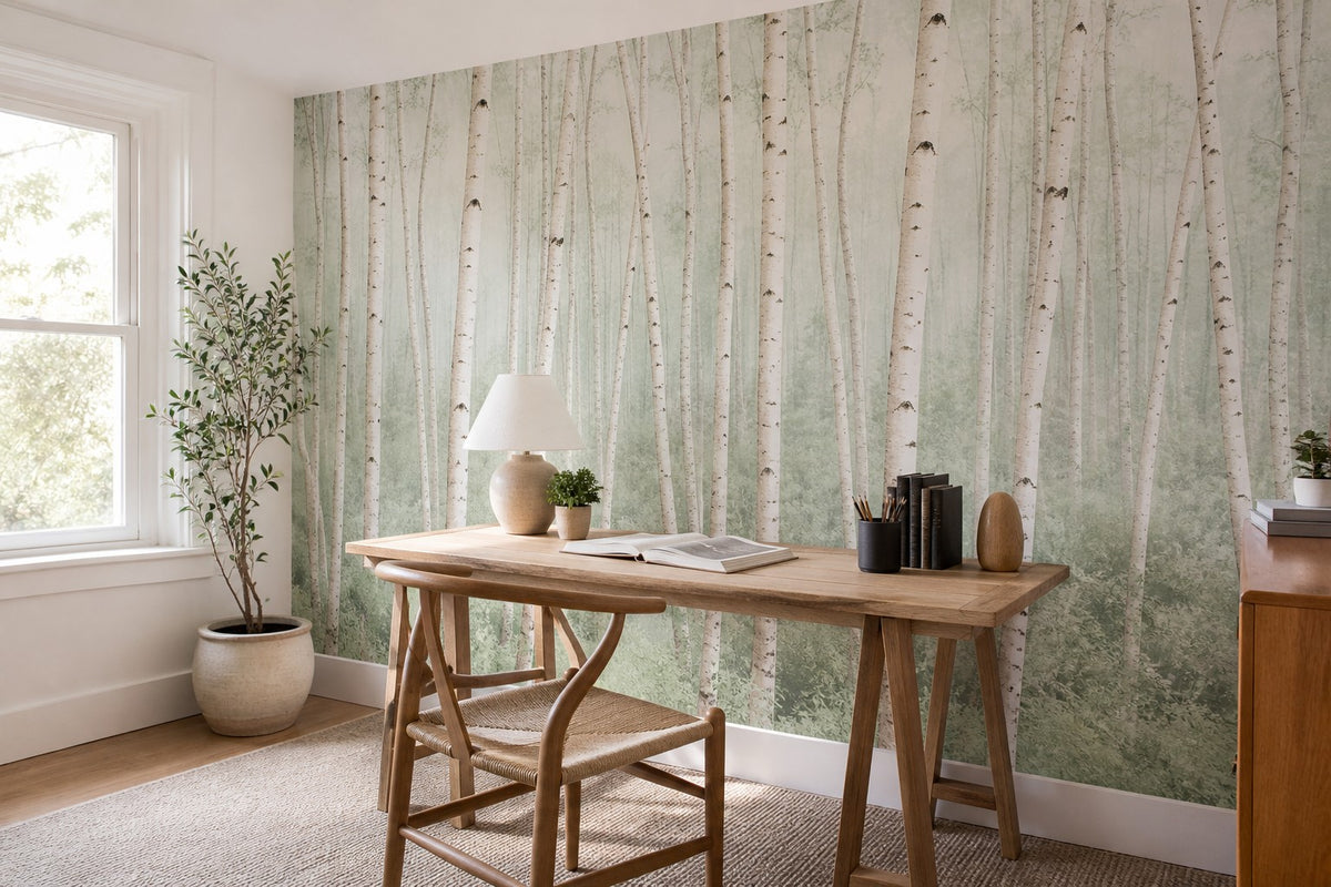 Sage Northern Wallpaper Mural product view