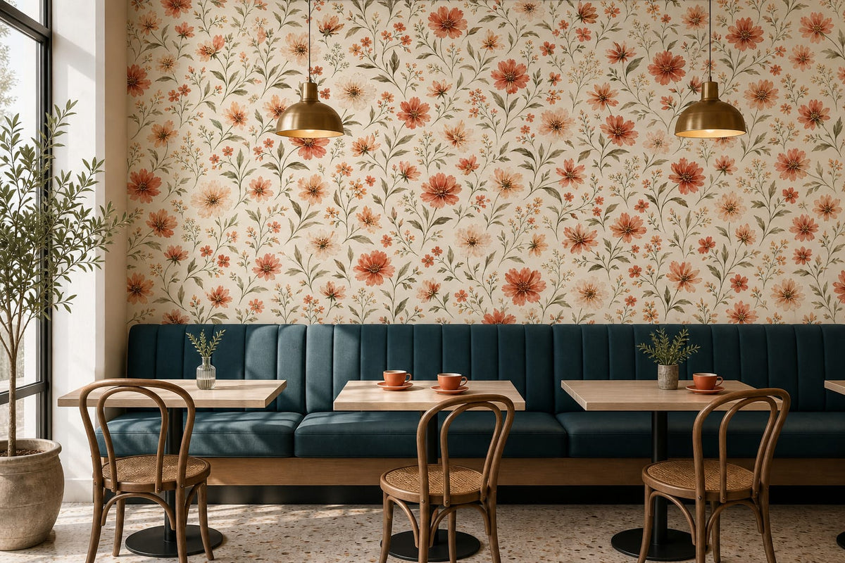 Sage Oatmeal Wallpaper Mural product view
