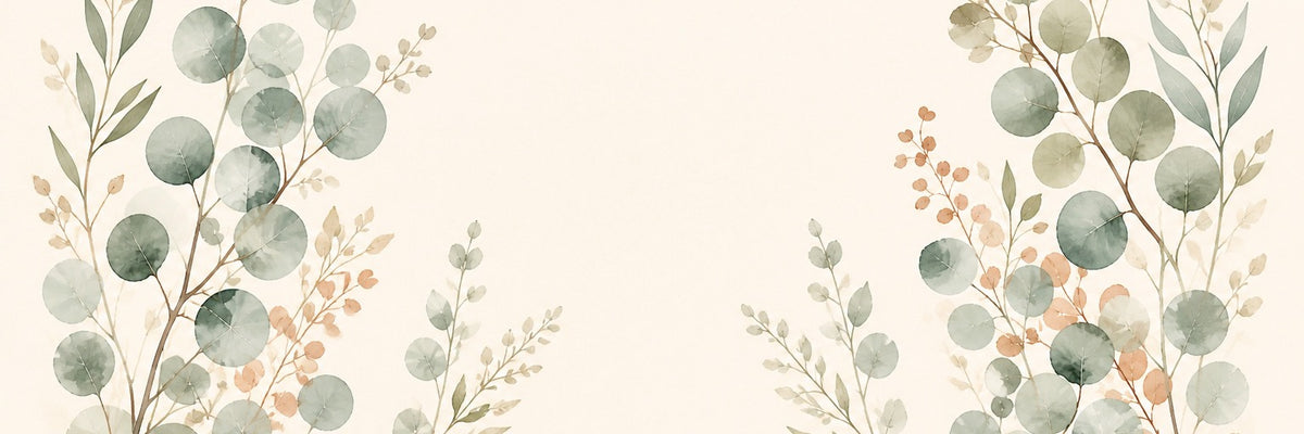 Sage Eucalyptus Wallpaper Mural product view