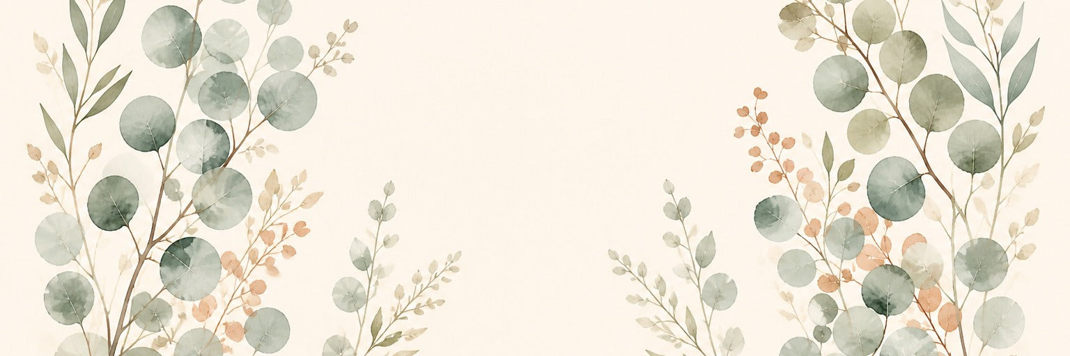 Sage Eucalyptus Wallpaper Mural