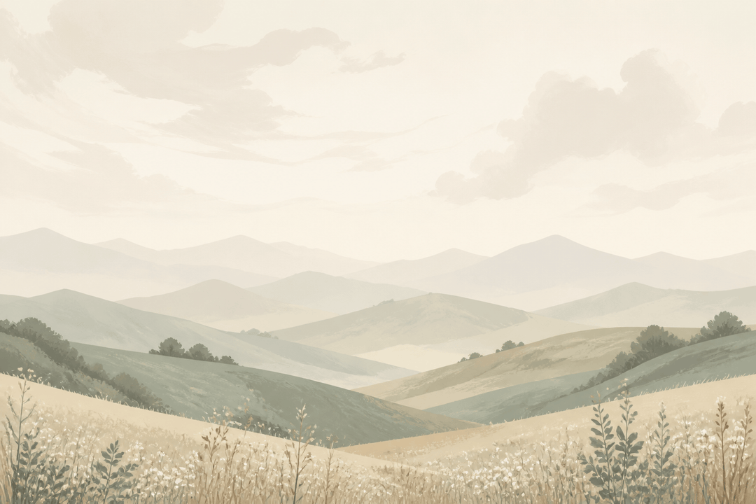 Sage Rolling Wallpaper Mural product view