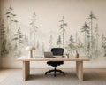 Sage Scandi Wallpaper Mural