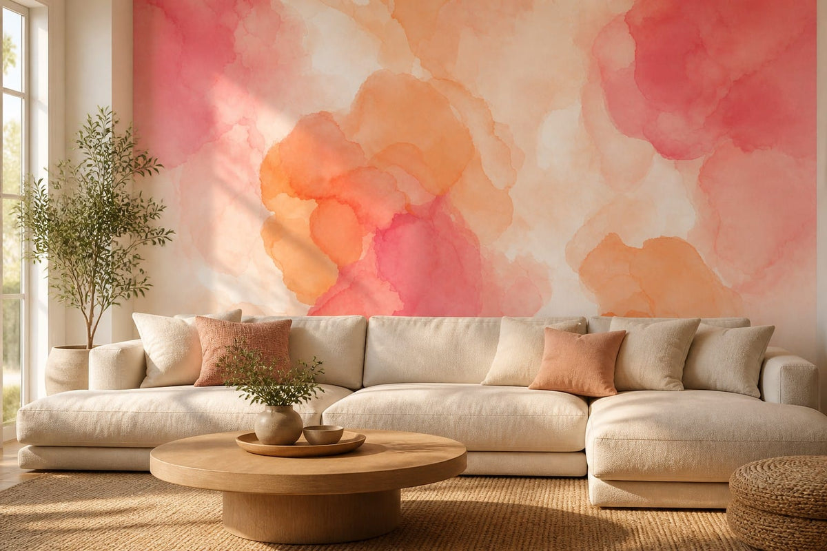Sage Sunset Wallpaper Mural product view