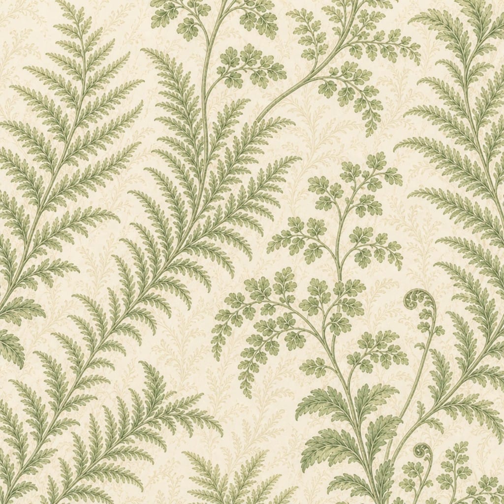 Sage Victorian Wallpaper Mural product view