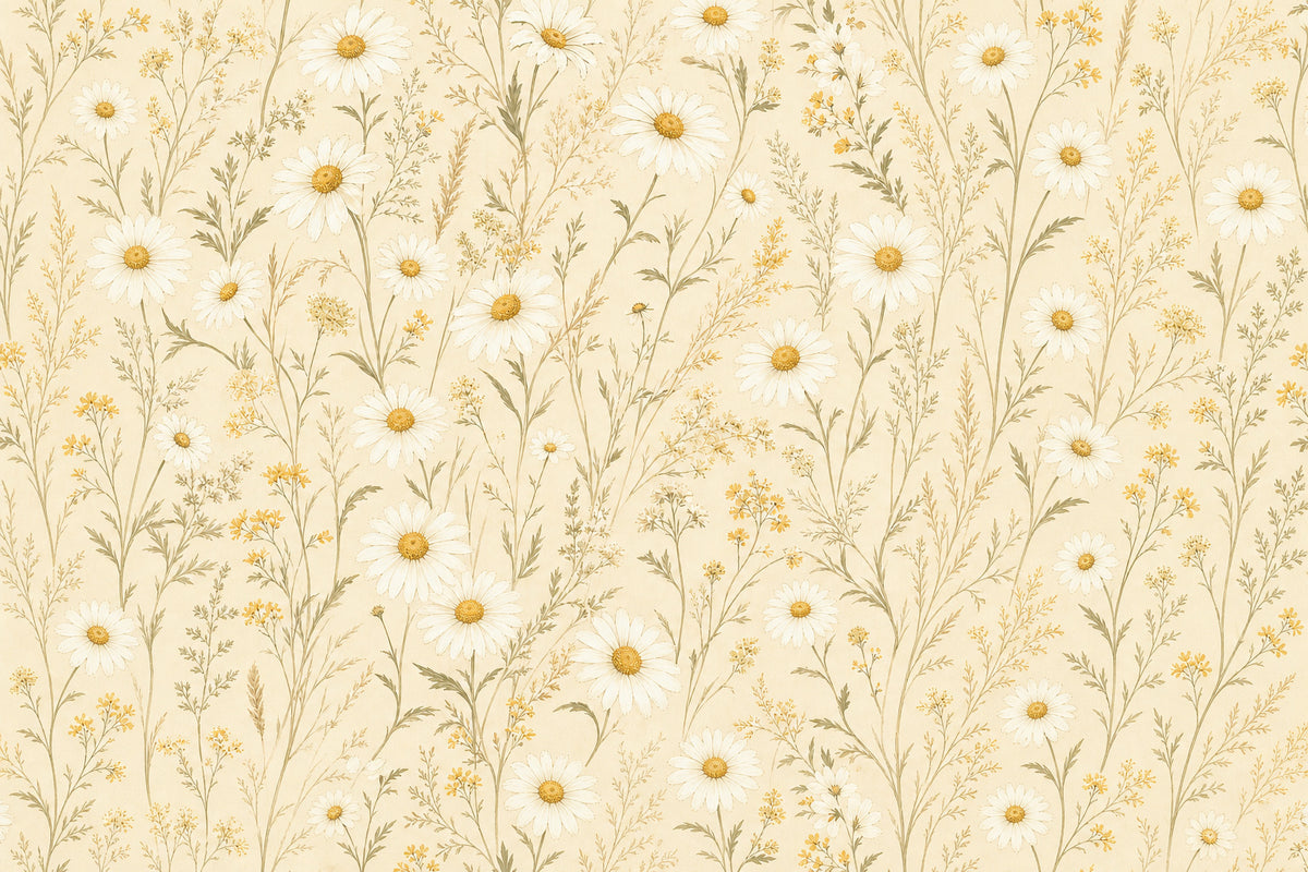 Sage Vintage Wallpaper Mural product view