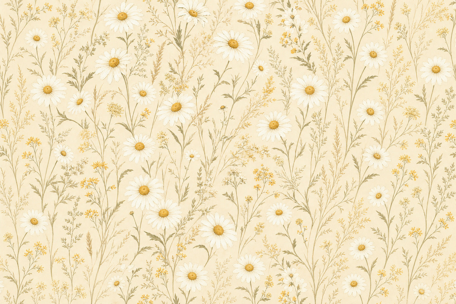 Sage Vintage Wallpaper Mural