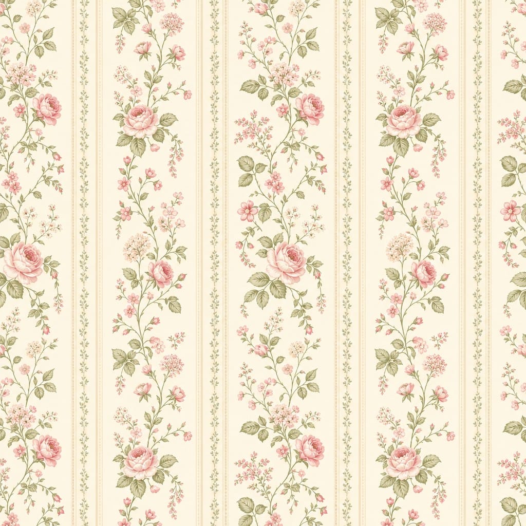 Sage Vintage Wallpaper Mural