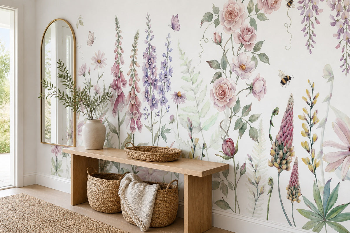 sage vintage jungle wallpaper hallway custom self adhesive non woven vinyl removable