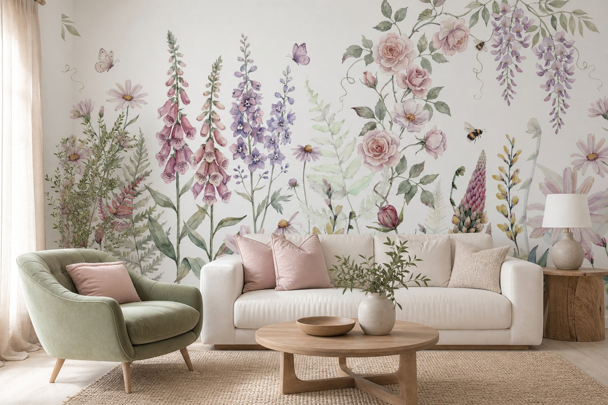 sage vintage jungle wallpaper living custom self adhesive non woven vinyl removable