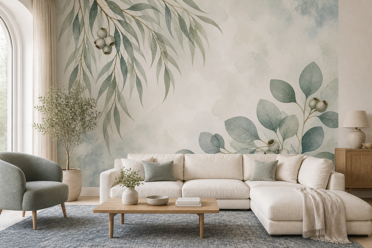 Sage Design Wallpaper Mural product view
