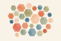 Sage Hexagon Wallpaper Mural