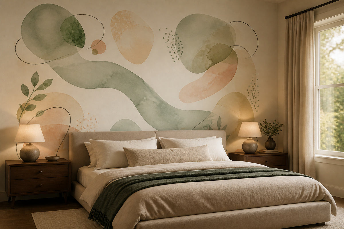Sage Design Wallpaper Mural product view