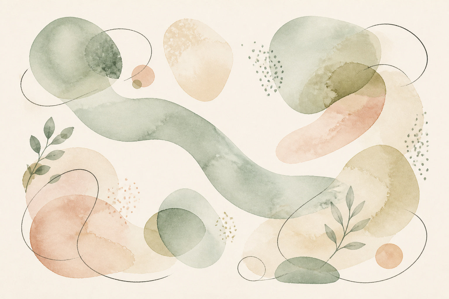Sage Design Wallpaper Mural
