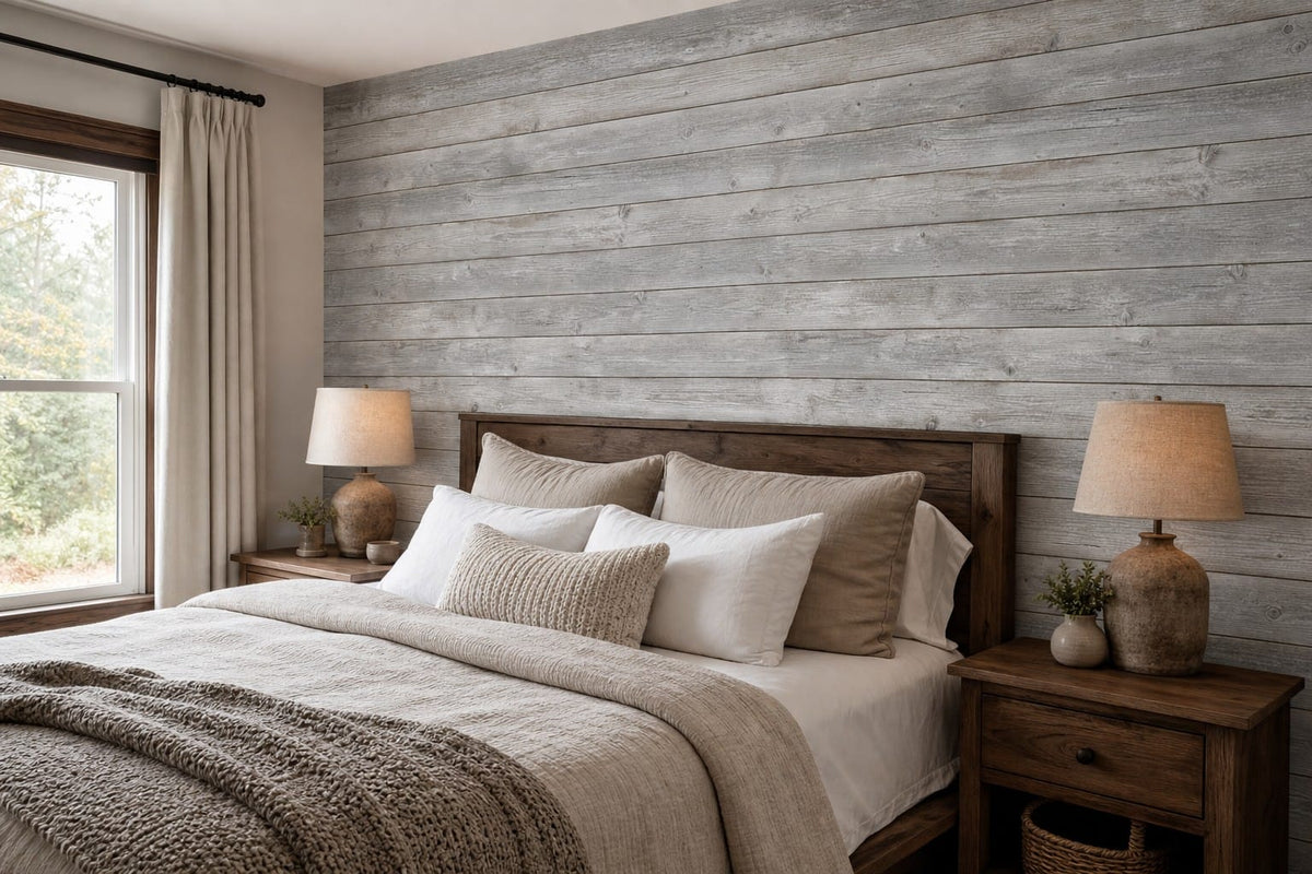 Sage Weathered Wallpaper Mural product view
