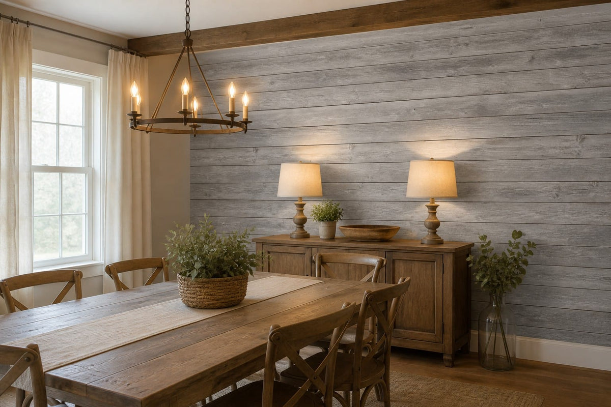Sage Weathered Wallpaper Mural product view