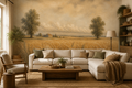 Sage Wheat Wallpaper Mural