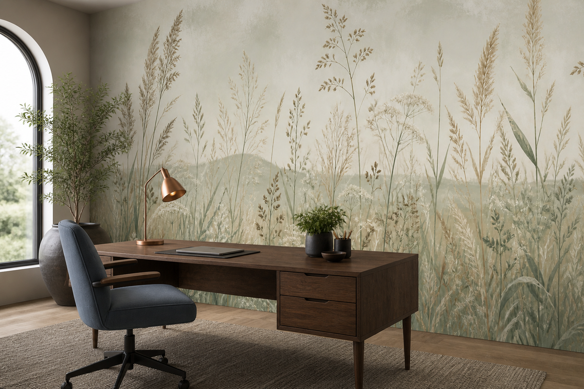 Sage Wild Wallpaper Mural product view
