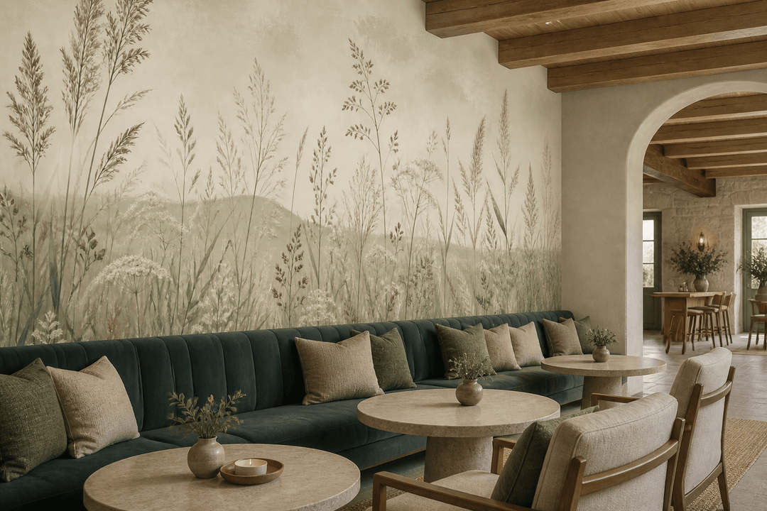 Sage Wild Wallpaper Mural product view