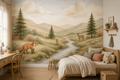 Sage Woodland Wallpaper Mural
