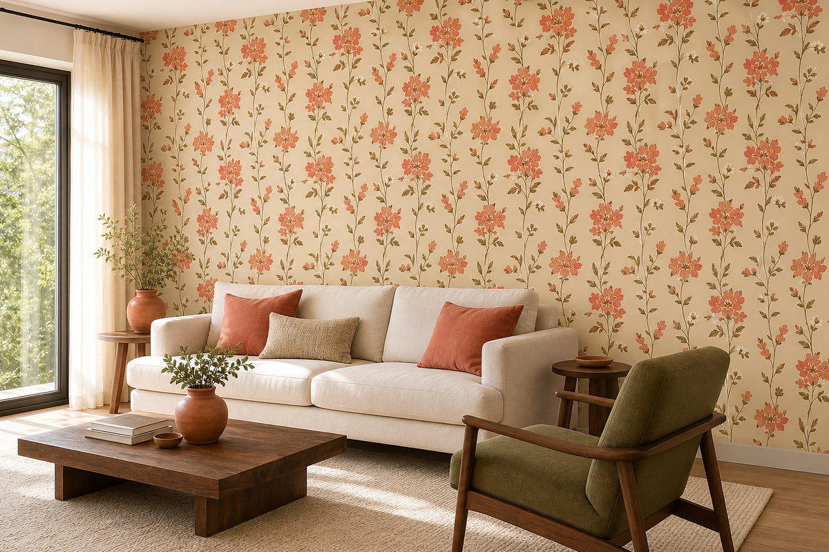 Sand Coral Wallpaper Mural product view