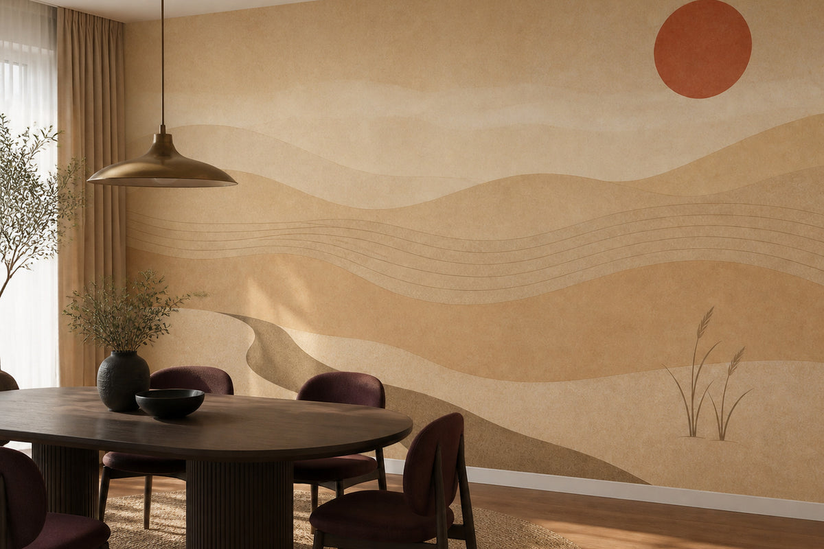 Sand Dune Micro Wallpaper Mural product view