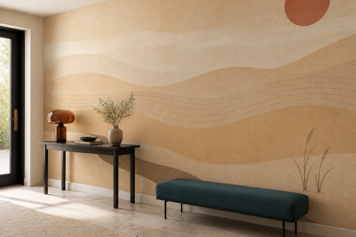 Sand Dune Micro Wallpaper Mural product view