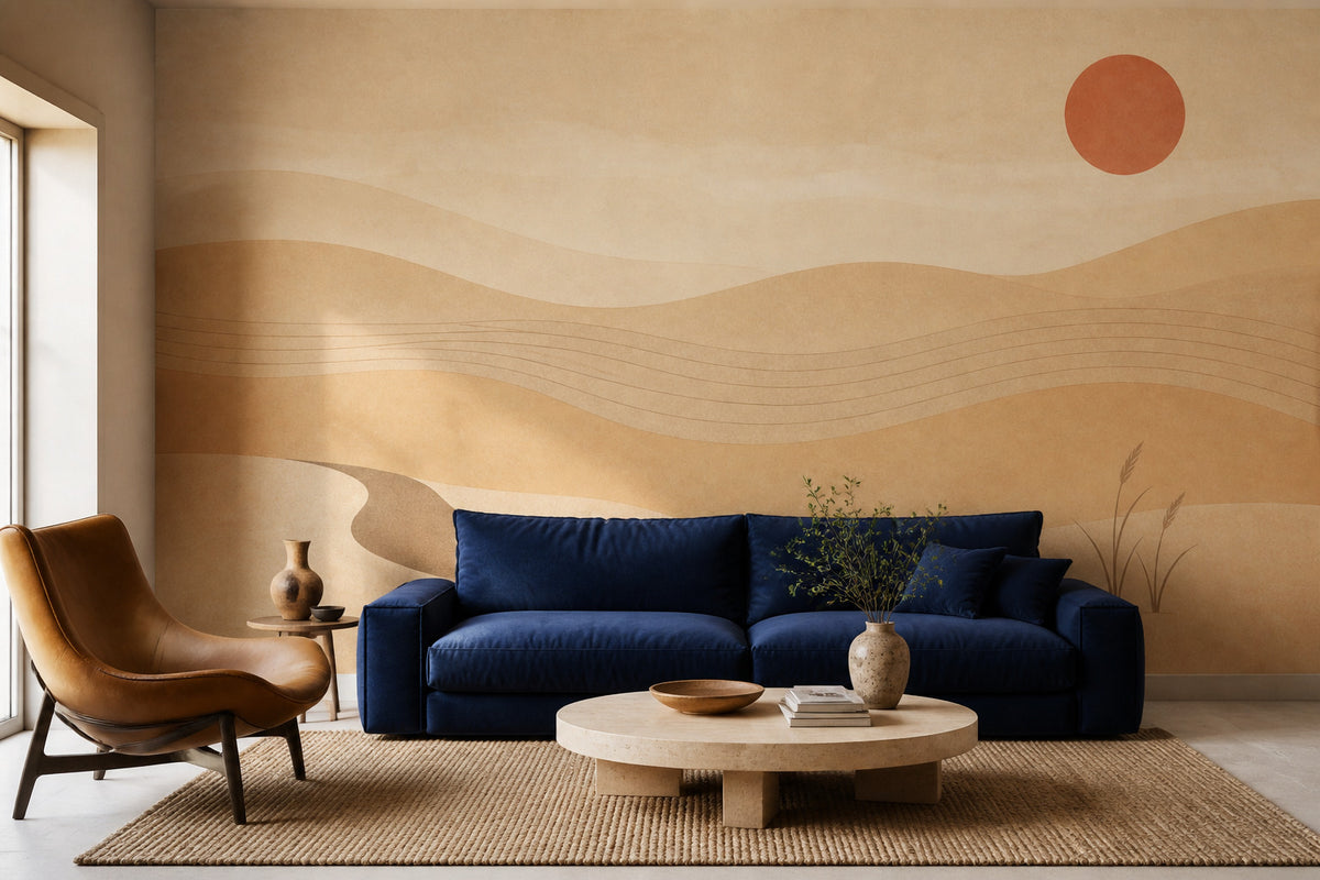 Sand Dune Micro Wallpaper Mural product view