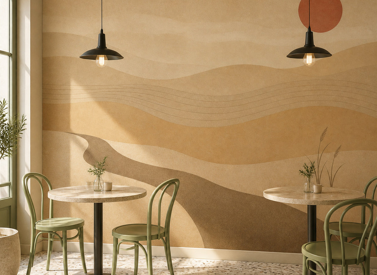 Sand Dune Micro Wallpaper Mural product view