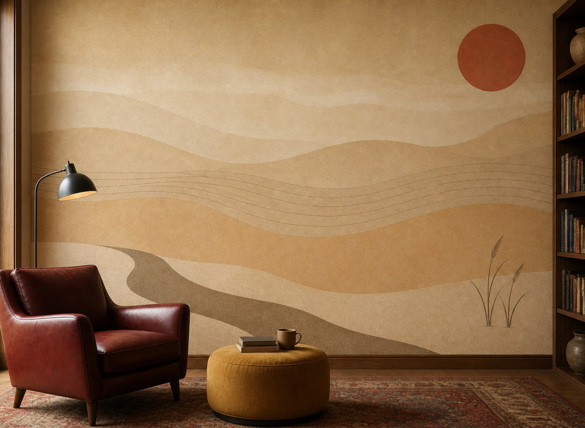 Sand Dune Micro Wallpaper Mural product view