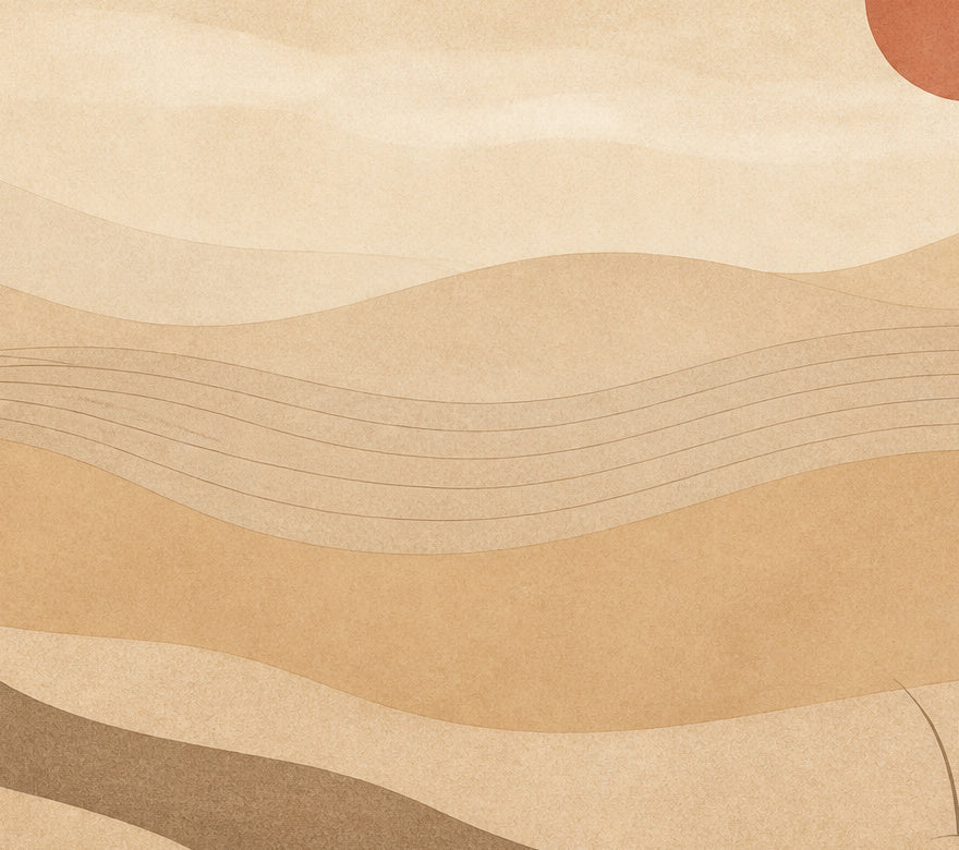 Sand Dune Micro Wallpaper Mural product view