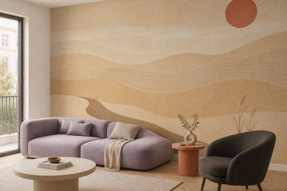 Sand Dune Micro Wallpaper Mural product view