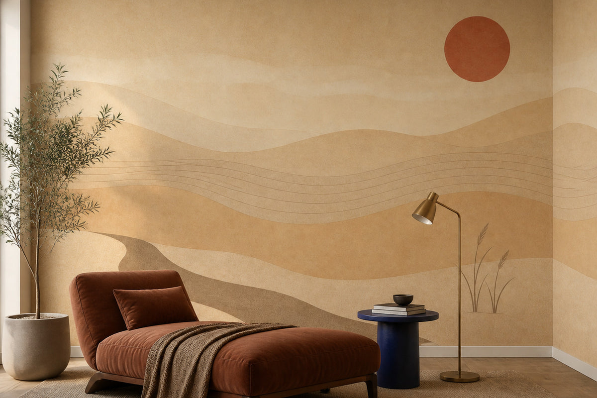 Sand Dune Micro Wallpaper Mural product view