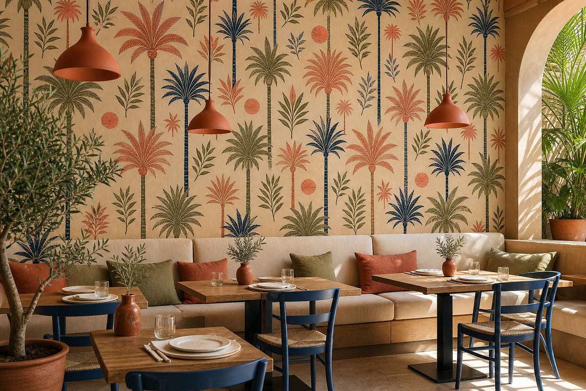 Sand Palm Wallpaper Mural product view