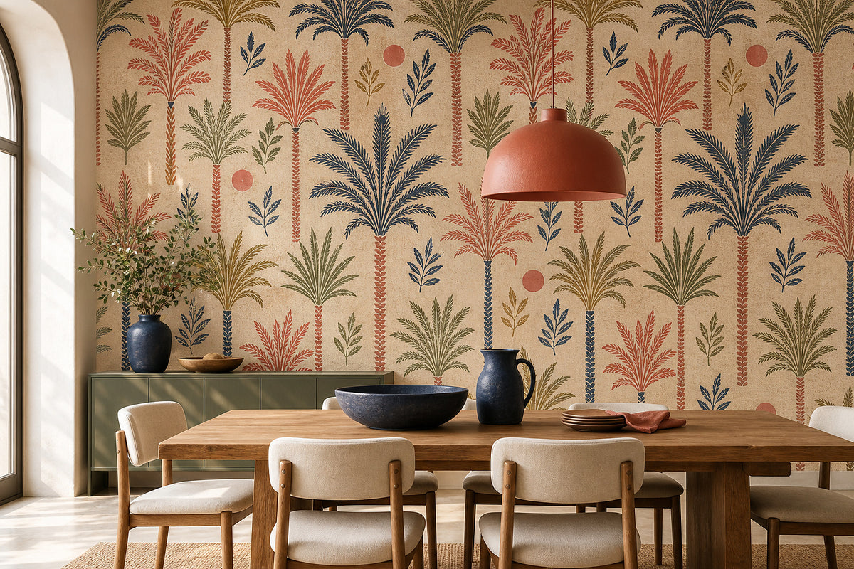 Sand Palm Wallpaper Mural product view