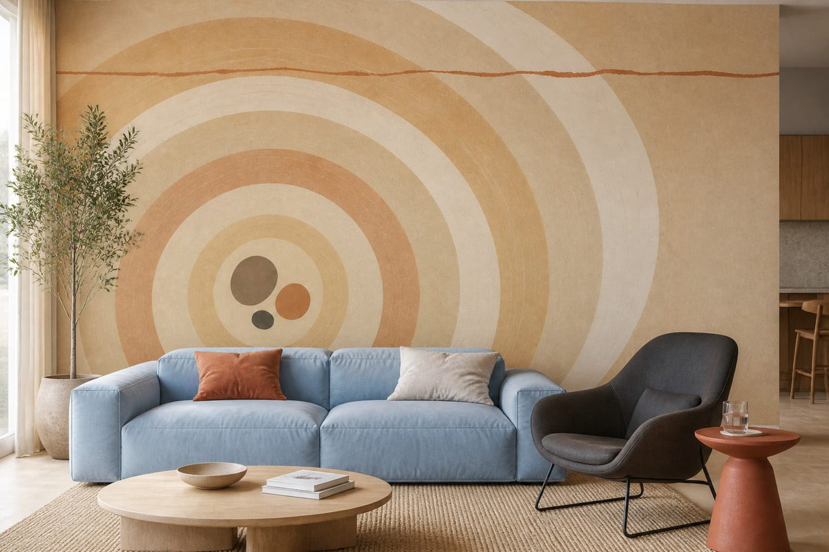 Sandstone Ripple Wallpaper Mural product view