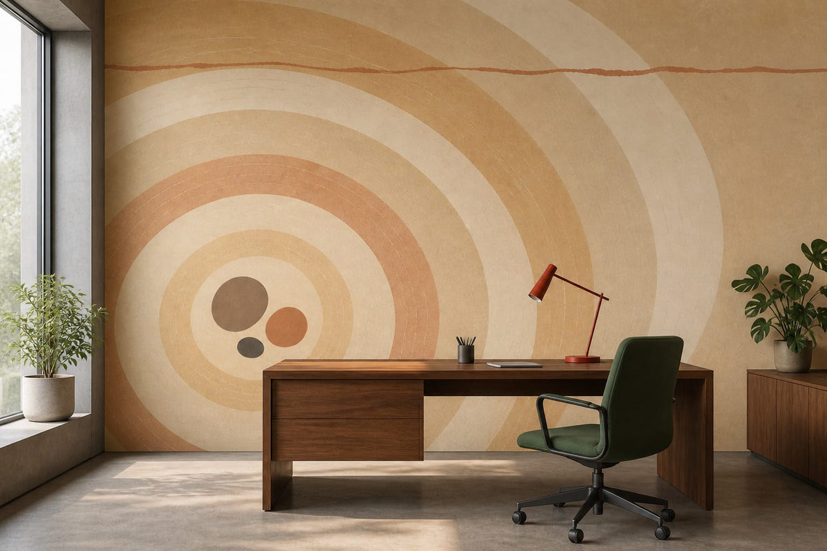 Sandstone Ripple Wallpaper Mural product view