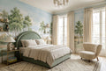 Fresh Green Birch Country Landscape Wallpaper Mural