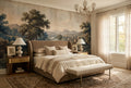 Green Village River Valley Wallpaper Mural