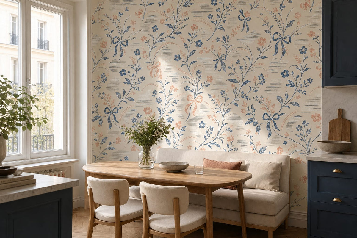 Slate Blue Wallpaper Mural product view