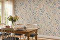 Slate Blue Wallpaper Mural