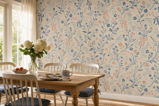 Slate Blue Wallpaper Mural