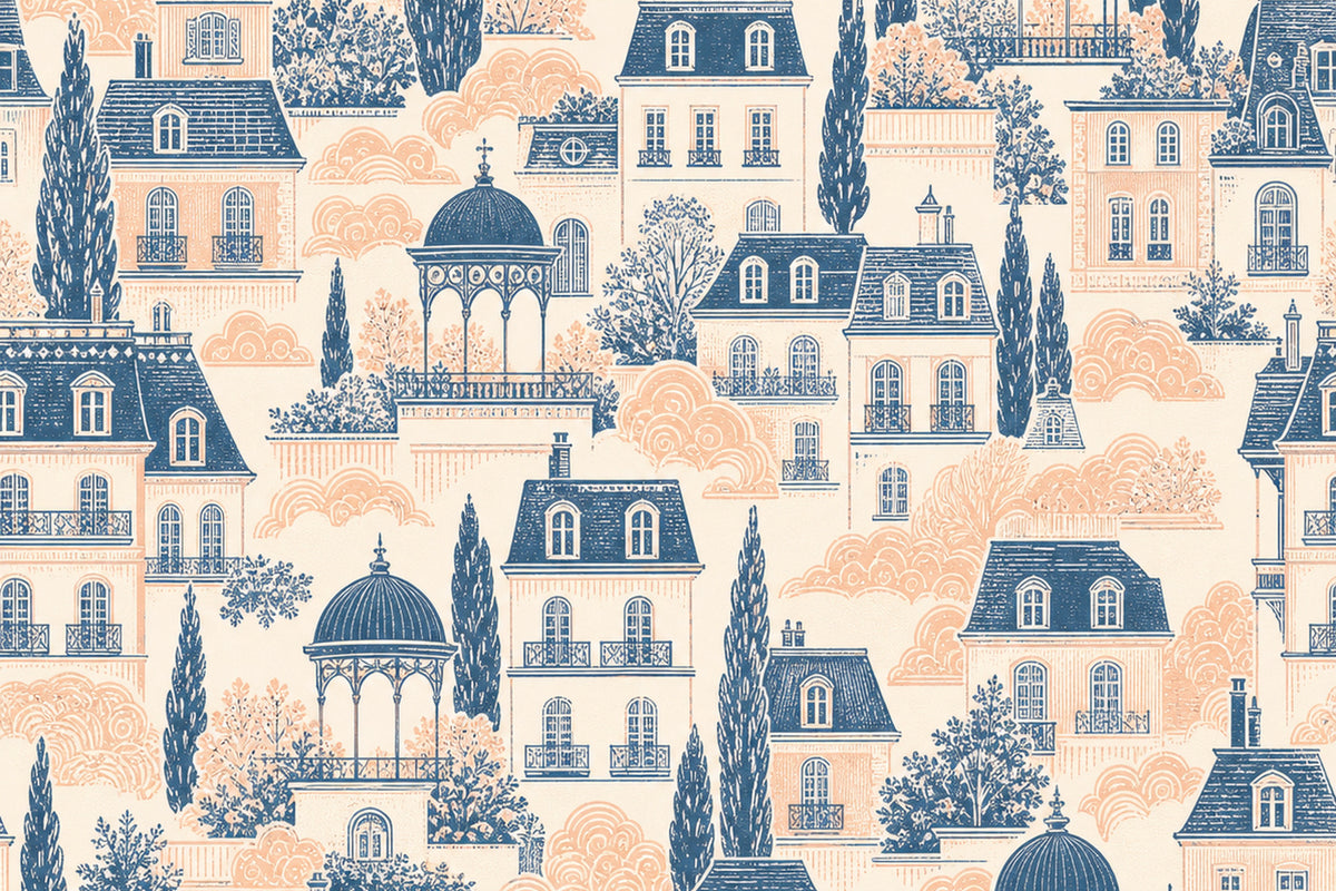 Slate Blue Wallpaper Mural product view