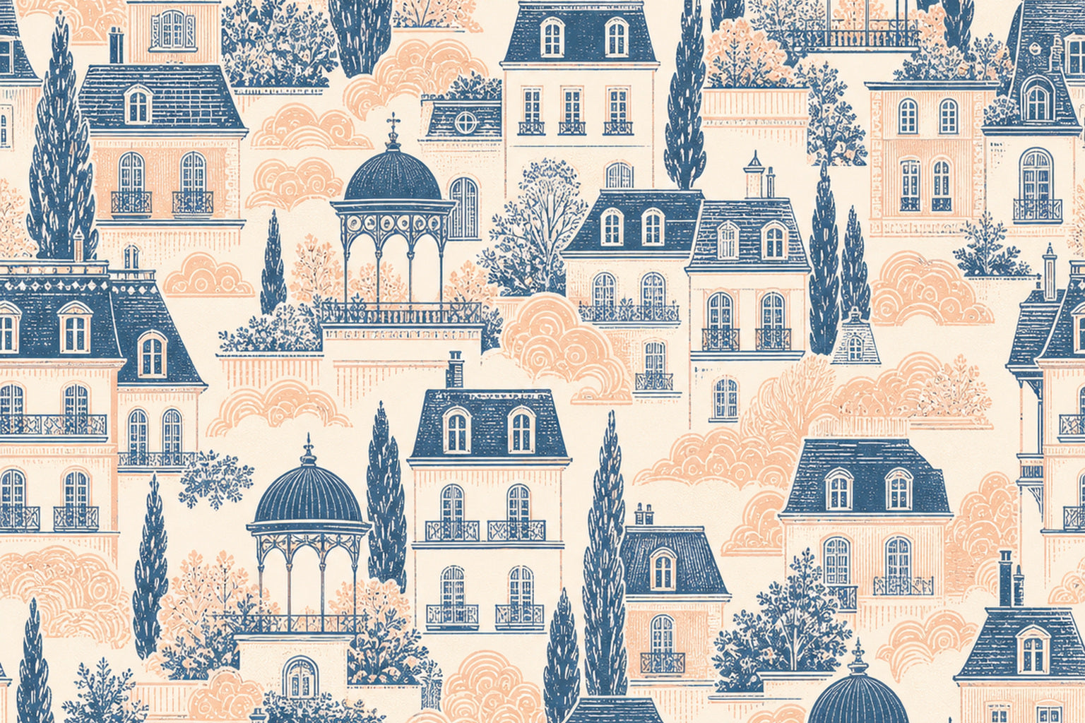 Slate Blue Wallpaper Mural